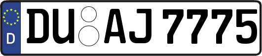 DU-AJ7775