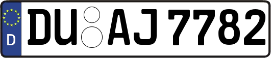 DU-AJ7782