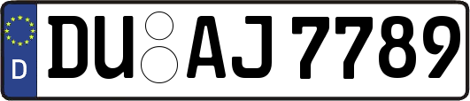 DU-AJ7789