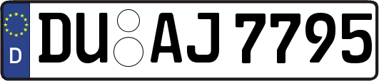 DU-AJ7795