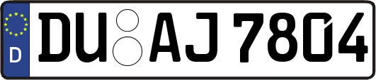 DU-AJ7804