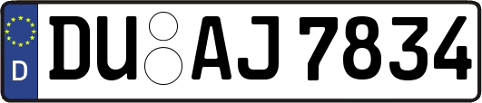 DU-AJ7834
