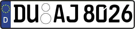 DU-AJ8026