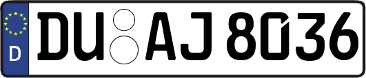 DU-AJ8036