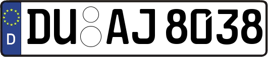 DU-AJ8038