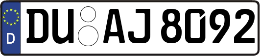 DU-AJ8092