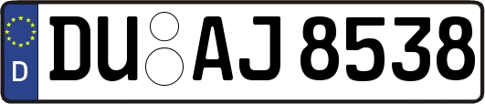 DU-AJ8538