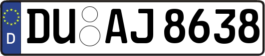 DU-AJ8638
