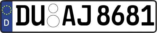 DU-AJ8681