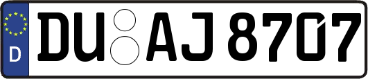 DU-AJ8707