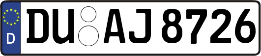 DU-AJ8726