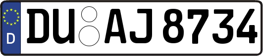 DU-AJ8734
