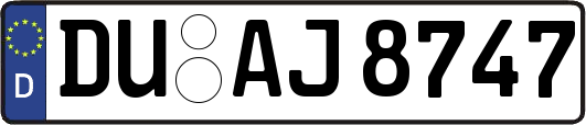 DU-AJ8747
