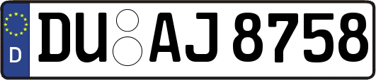 DU-AJ8758