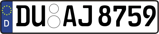 DU-AJ8759