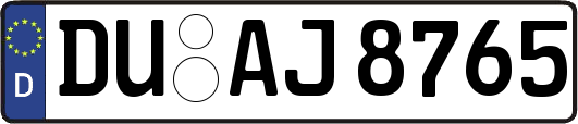 DU-AJ8765