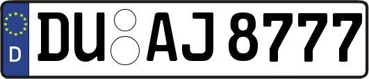 DU-AJ8777
