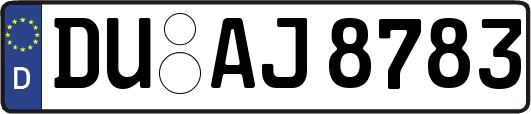 DU-AJ8783