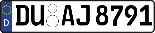DU-AJ8791
