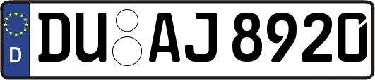 DU-AJ8920