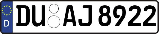 DU-AJ8922