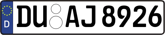 DU-AJ8926