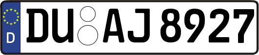 DU-AJ8927