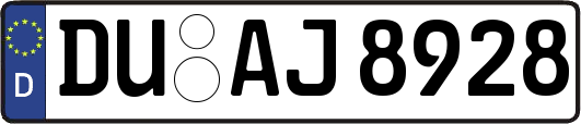 DU-AJ8928