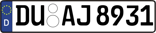 DU-AJ8931