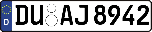 DU-AJ8942