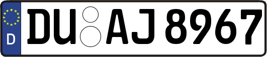 DU-AJ8967
