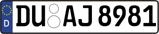DU-AJ8981