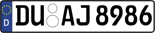 DU-AJ8986