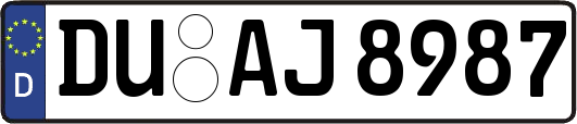 DU-AJ8987