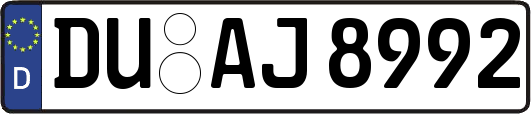 DU-AJ8992
