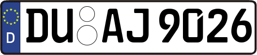 DU-AJ9026