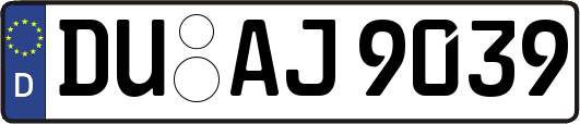DU-AJ9039