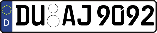 DU-AJ9092