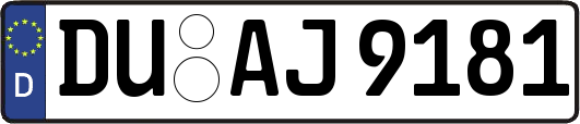 DU-AJ9181
