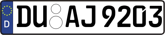 DU-AJ9203