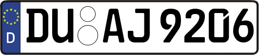 DU-AJ9206