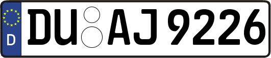 DU-AJ9226