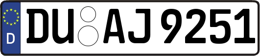DU-AJ9251