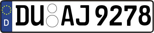 DU-AJ9278