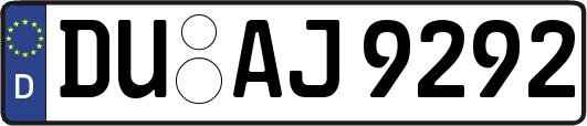 DU-AJ9292