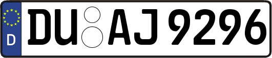 DU-AJ9296