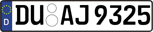 DU-AJ9325