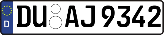 DU-AJ9342