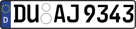 DU-AJ9343