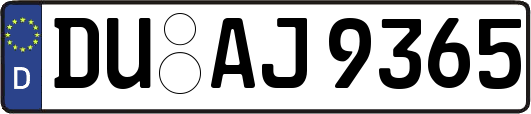 DU-AJ9365